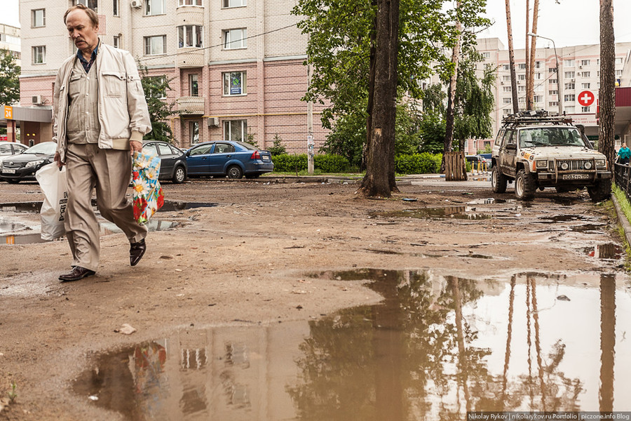 Вот что бывает с городом когда у власти находятся воры - город Юбилейный и Королев