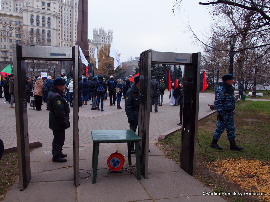 Митинг против клерикализации и мракобесия  «За Россию без инквизиции». Москва. © Vadim Preslitsky