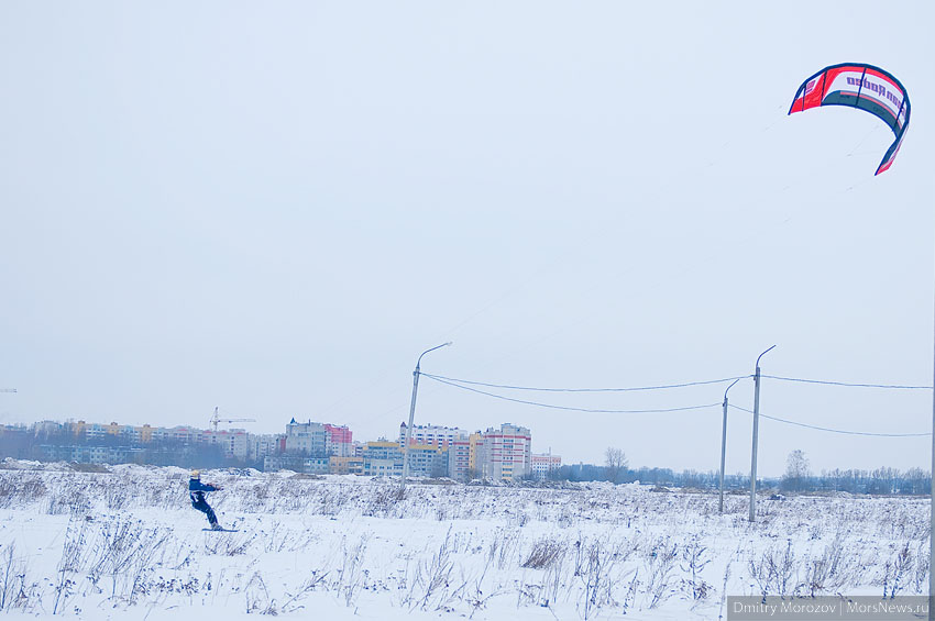 Скайбординг на лыжах )