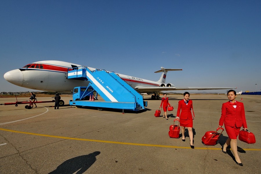 Стюардессы Air Koryo