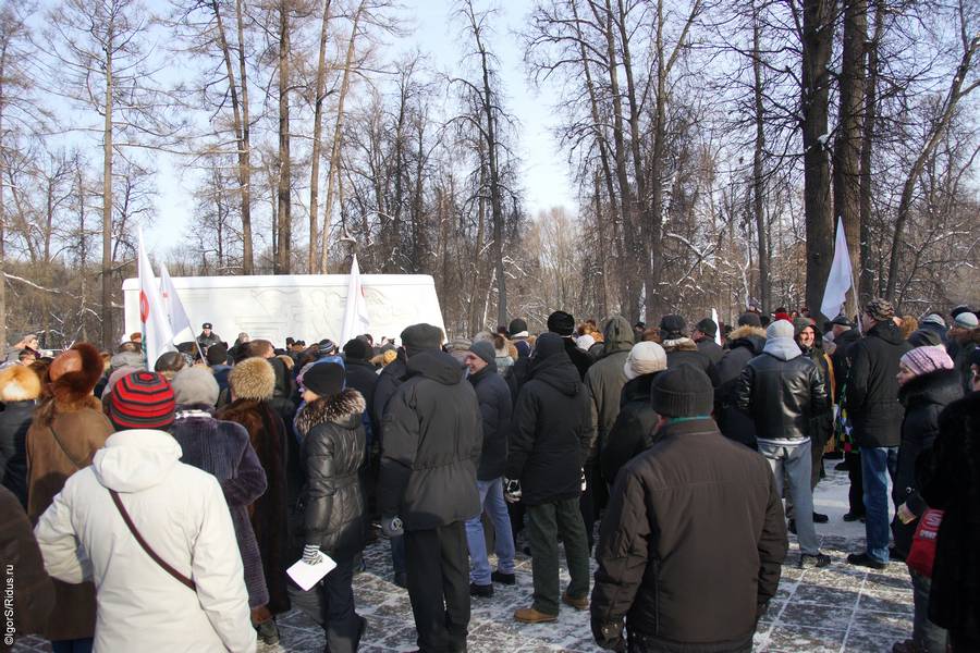 Митинг против строительства Северо-Восточной хорды