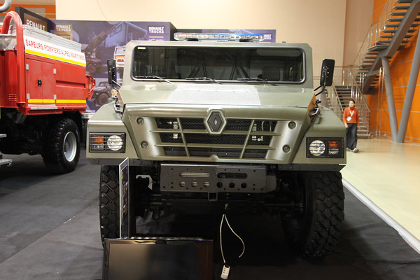 Renault Sherpa в полицейском варианте