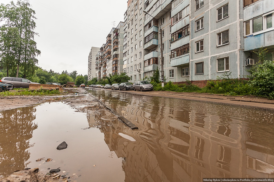 Вот что бывает с городом когда у власти находятся воры - город Юбилейный и Королев