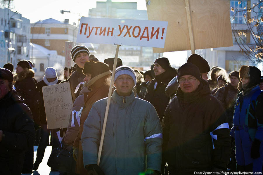 Шествие 4 февраля в Екатеринбурге/Федор Зыков