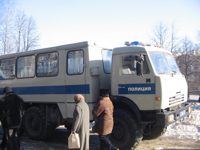 Митинг «Прощание с политической зимой» в Уфе 26 февраля © Михаил Мирошниченко