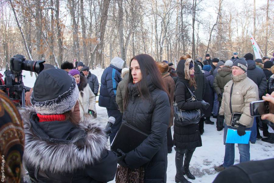 Митинг против строительства Северо-Восточной хорды