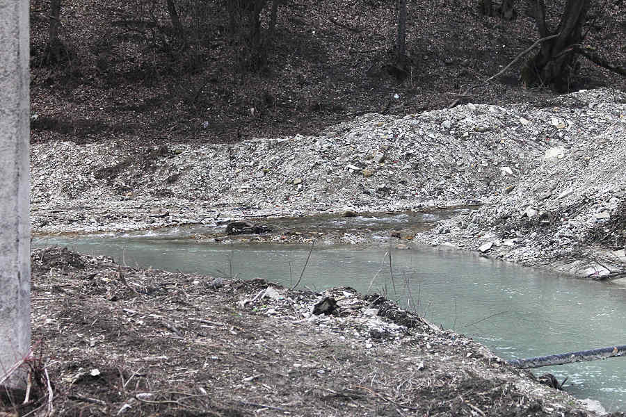 Место где сливаются Баканка и Неберджай © Никита Перфильев