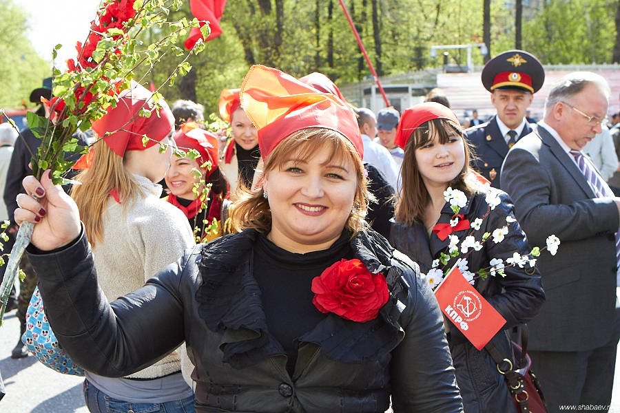 Демонстрация левых сил в Москве 1 мая