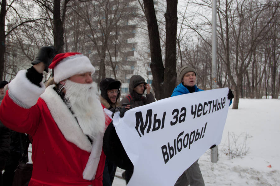 Митинг в Уфе 24 декабря 2011 года © Никита Пахомов