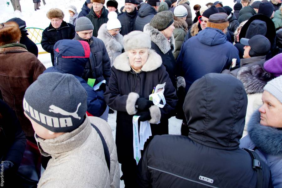 Митинг против строительства Северо-Восточной хорды