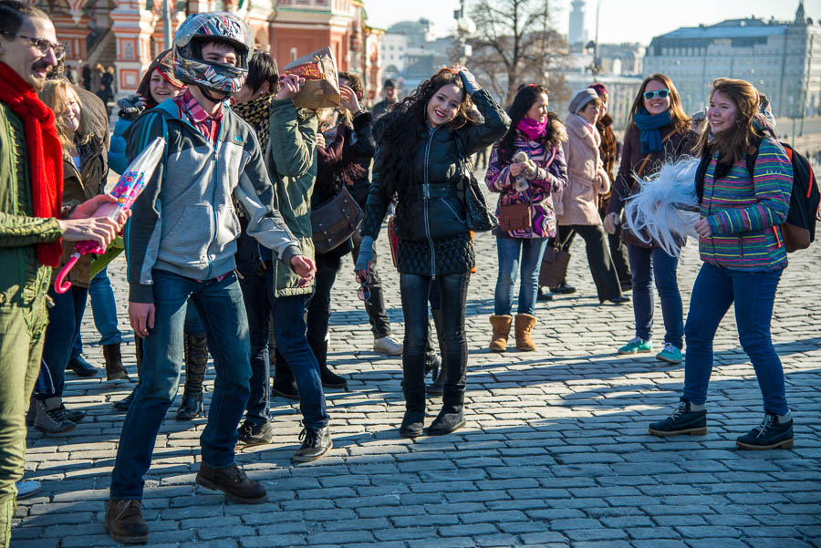 Флешмоб 'The Harlem Shake! Russian version' © Ridus.ru