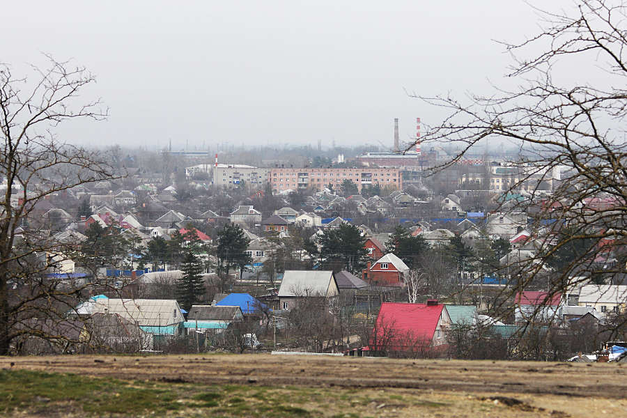 Общий вид на пострадавший район Крымска © Никита Перфильев