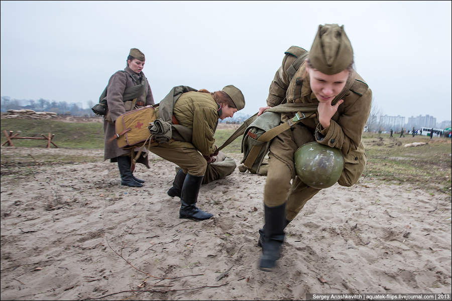 Киев, 1943 год. Наши