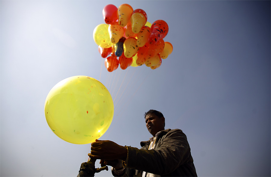 Гурунги отмечают Таму Лхосар в Катманду. © Navesh Chitrakar/Reuters