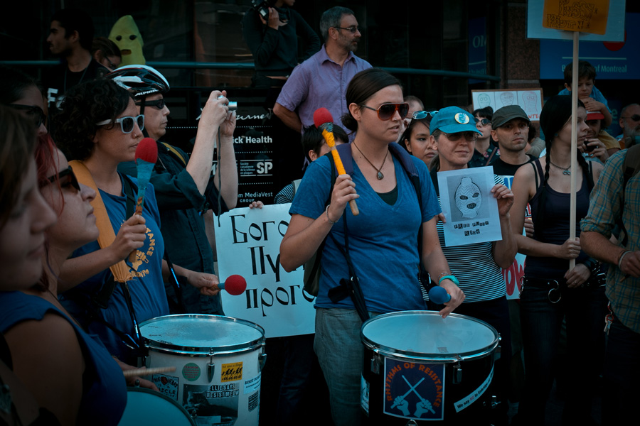 Global Pussy Riot Day - Toronto © izum