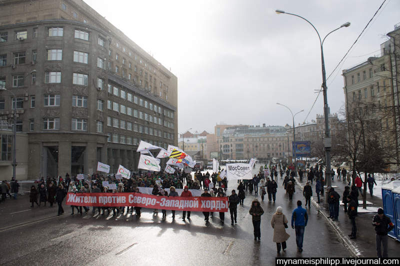 23. До митинга, как и всегда, дошли не все шествующие.