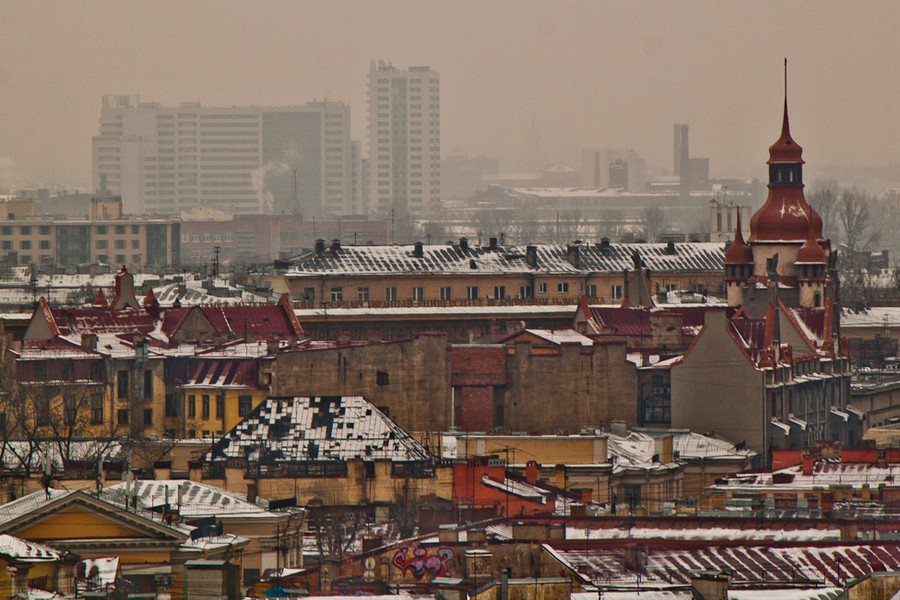 Легальный руфинг. Крыши Петербурга. © Павел 'PaaLadin' Семёнов