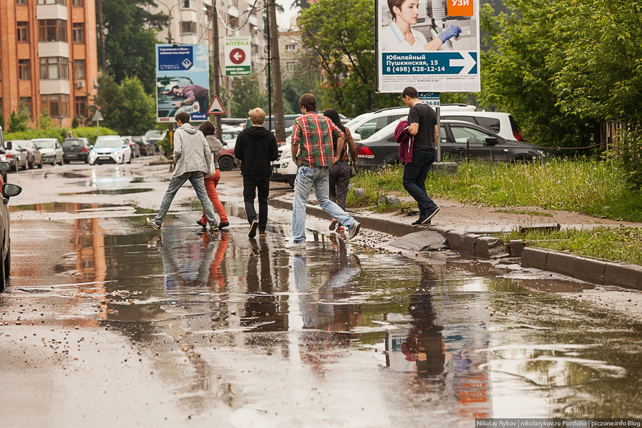 Вот что бывает с городом когда у власти находятся воры - город Юбилейный и Королев