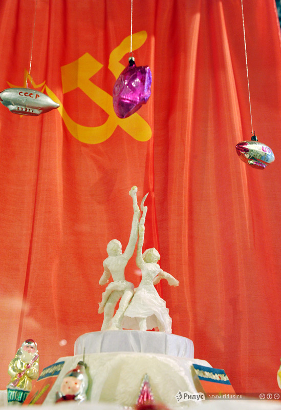 Выставка советских елочных игрушек и новогодних украшений. © Антон Тушин/Ridus.ru