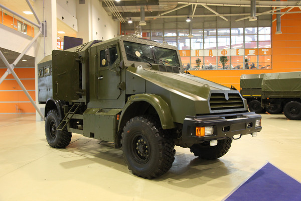 Взрывозащищенный бронированный спецавтомобиль Горец-К (Gorets-K MRAP)