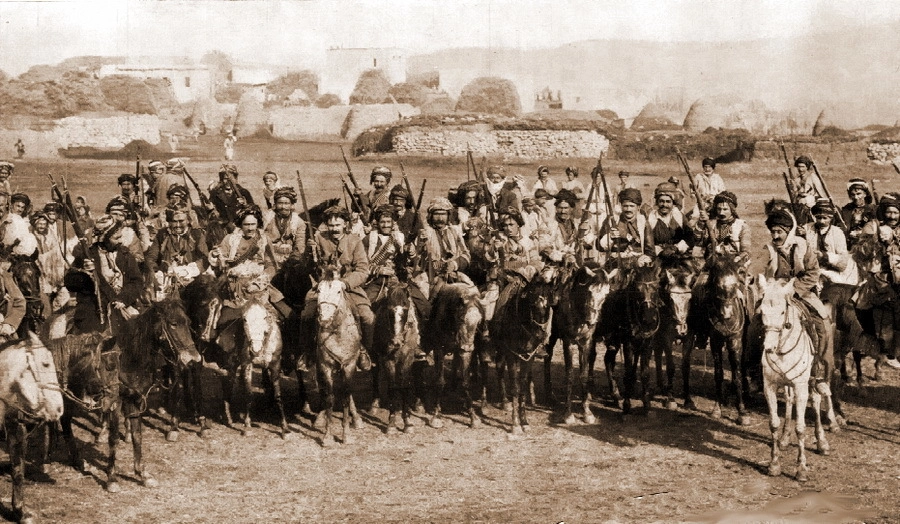 Курдская кавалерия армии Турции в годы Первой мировой войны была серьёзной боевой силой