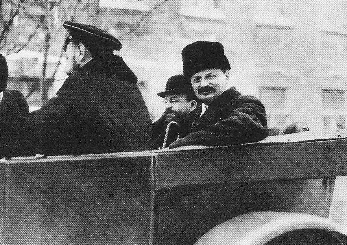 Троцкий в 1918 году.