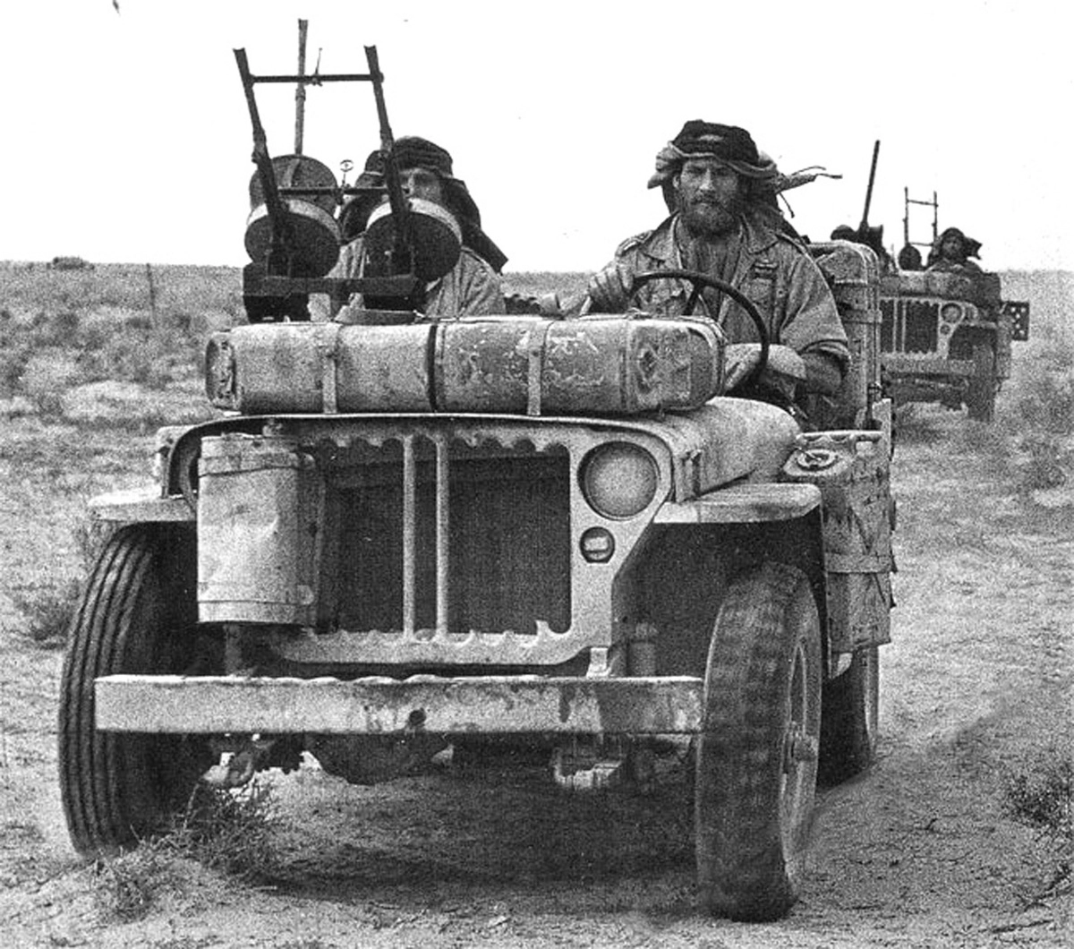 Отряд SAS в пустыне, 1942 год. 