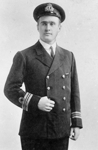 Джеффри Лейтон, фото 1915 года. Royal Danish Naval Museum