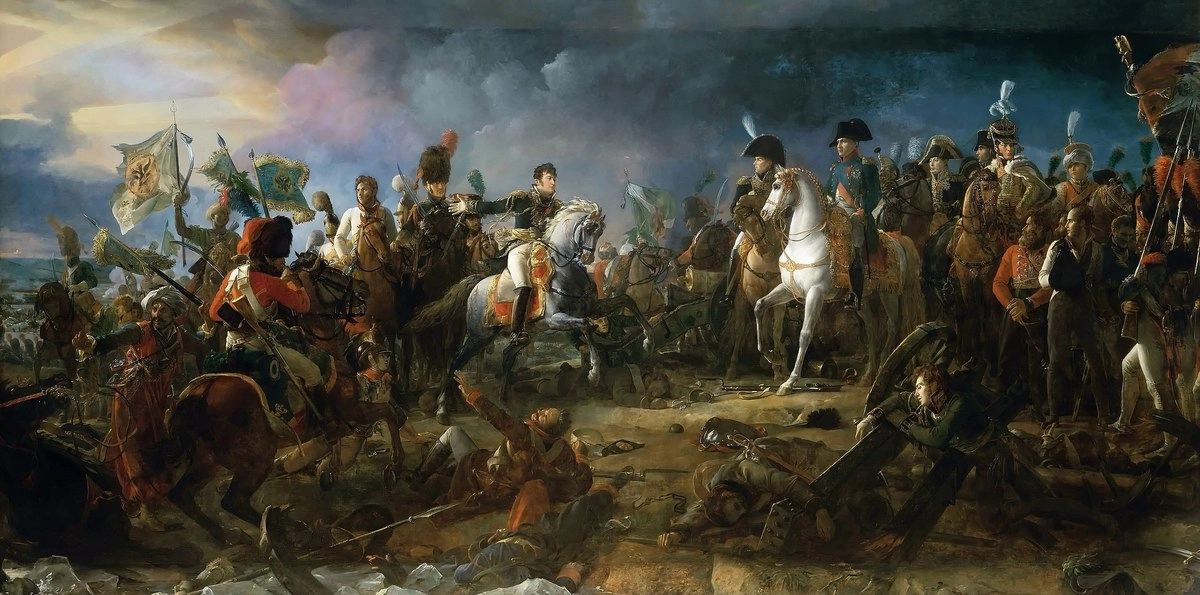 Наполеон I в битве при Аустерлице. Франсуа Жерар.