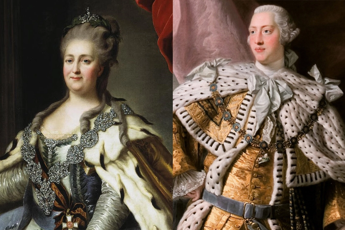 Екатерина II и Георг III