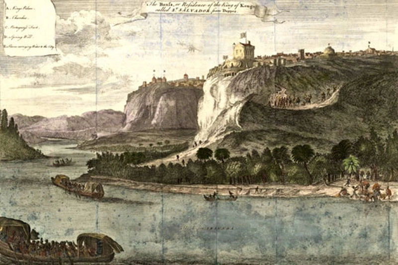  Сан-Сальвадор, столица королевства Конго, 1745 год. 