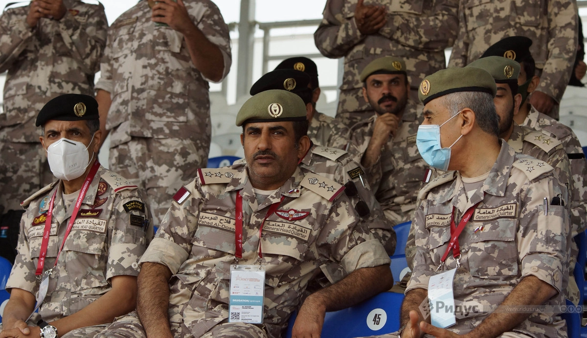 Катарские командиры явно недовольны 