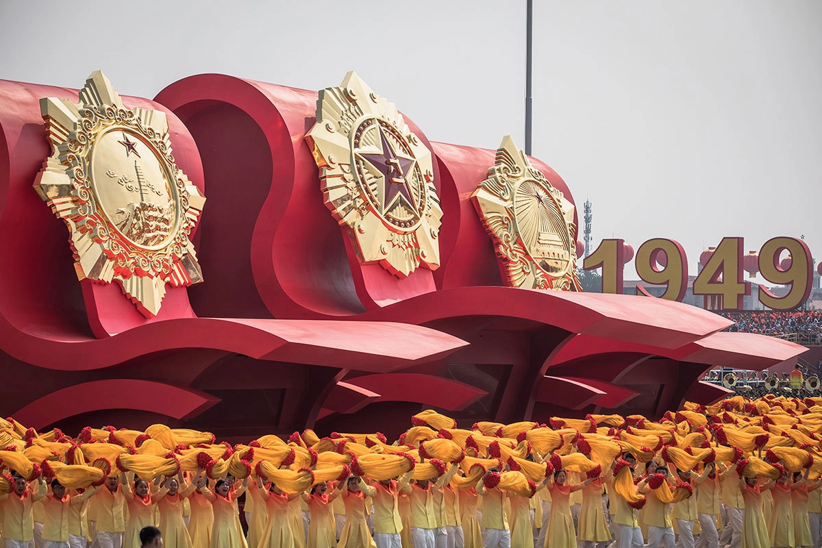 Крупнейший в истории Китая военный парад, приуроченный к 70-летию образования КНР, в Пекине