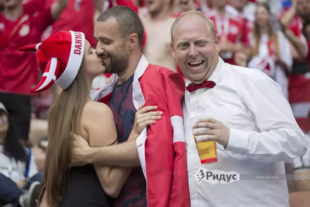 Болельщики сборной Дании на ЧМ-2018 