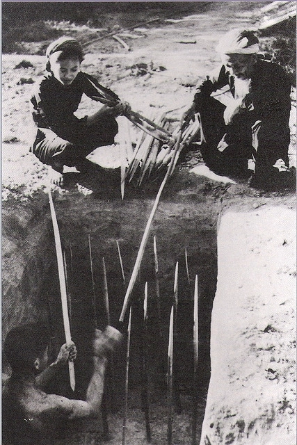 Бамбук – оружие вьетнамских партизан 