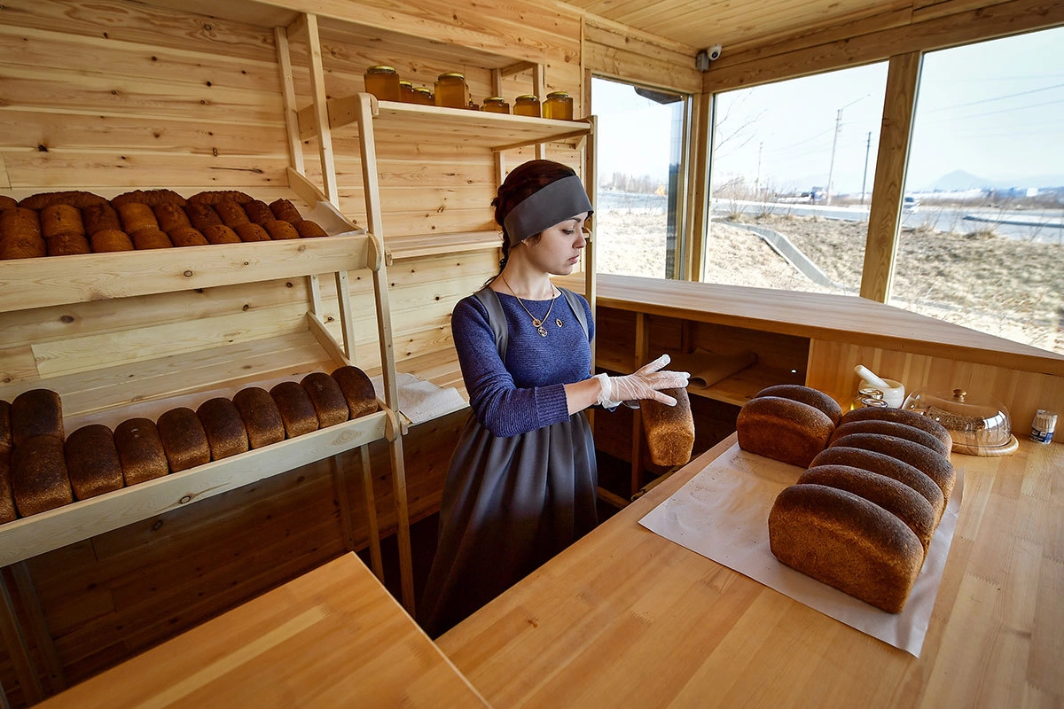Пекарня «Хлеб-отец», построенная в рамках «Дальневосточного гектара» в Приморском крае.