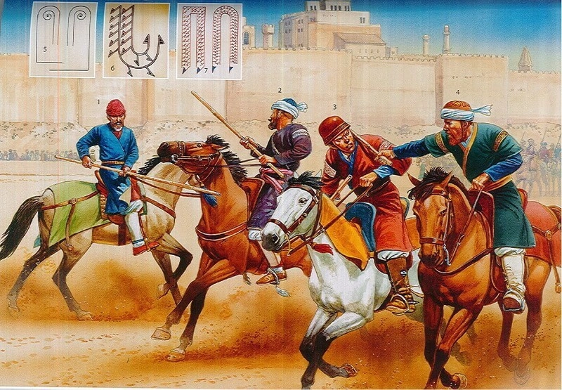 Тренировка мамлюков. 
