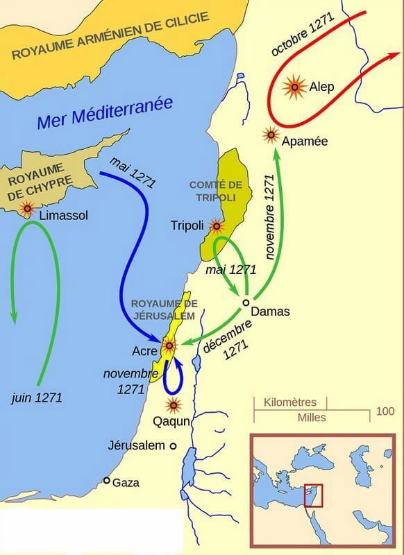 Поход принца Эдуарда, 1271–1272 годы. 