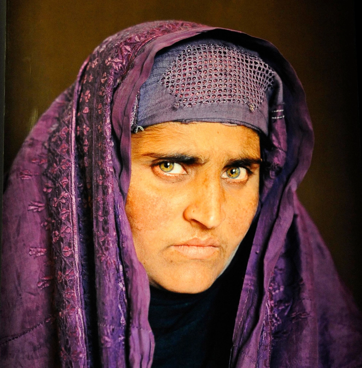  Беженка из Афганистана Шарбат Гула