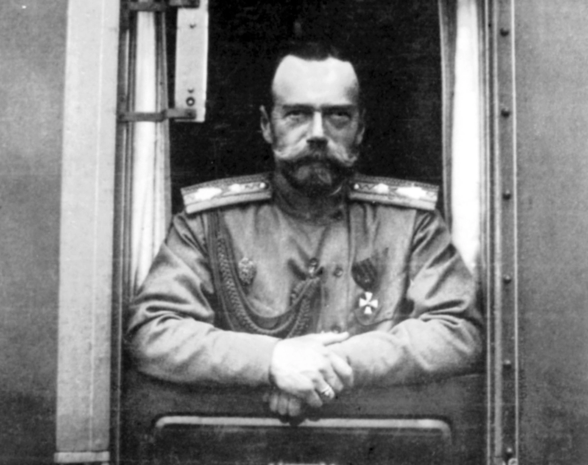 Бывший император Николай II после отречения, 1917 год © Репродукция ТАСС