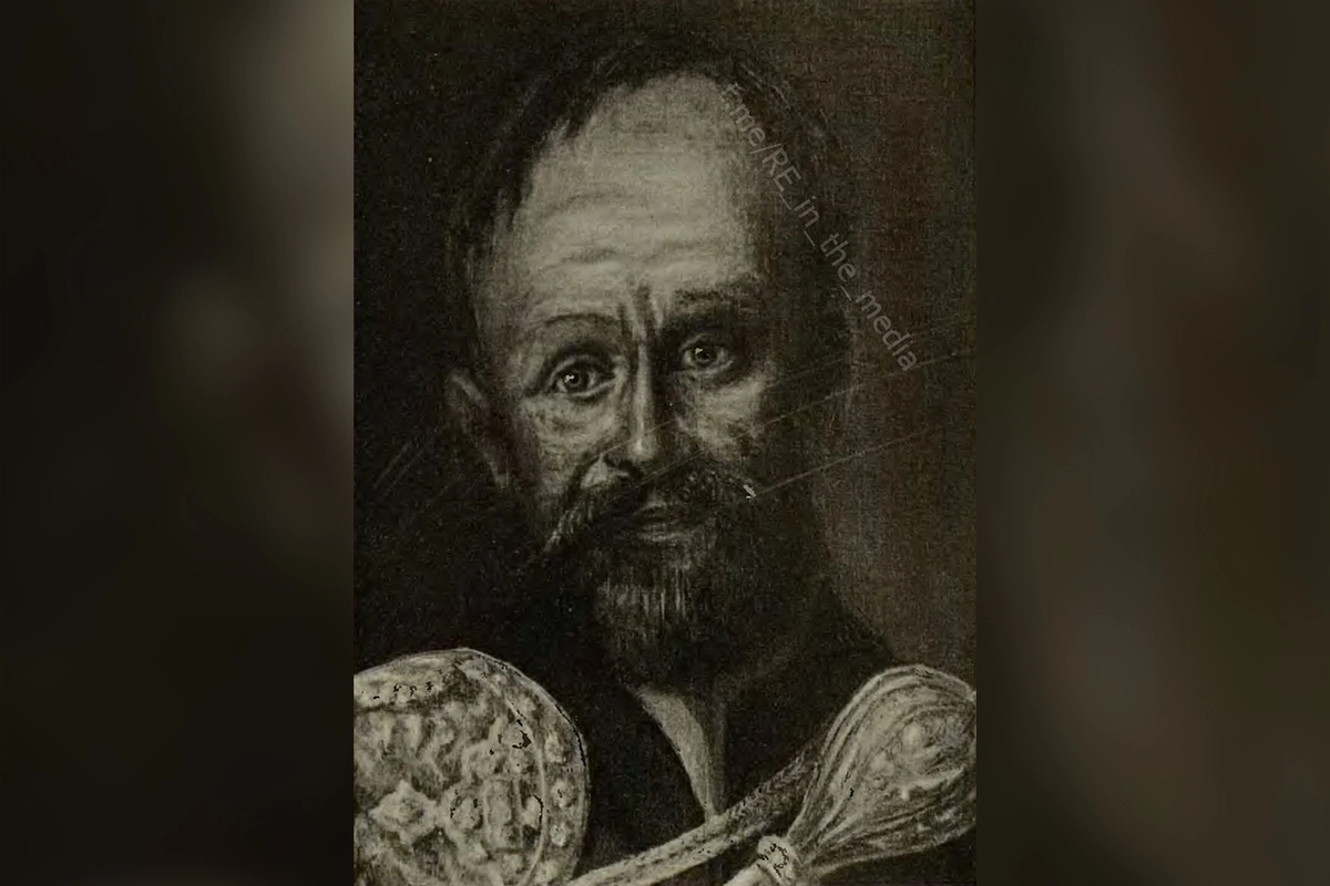 Портрет И. Мазепы, который считается наиболее достоверным портретом гетмана, который хранился в Галиции в с. Подгорцы в замке князей Сангушко