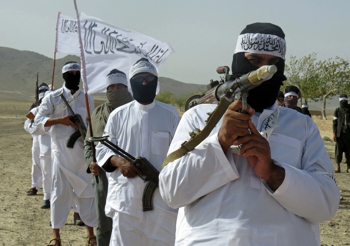 Боевики запрещенной в РФ террористической организации "Талибан" © AP/TASS