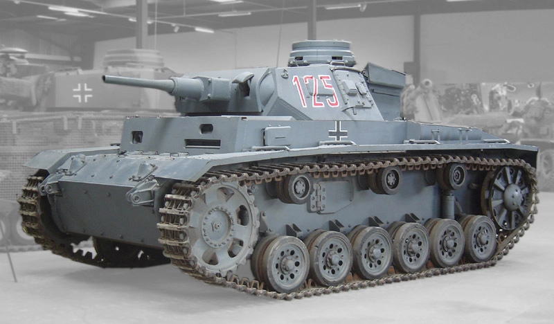 немецкий танк Pz III