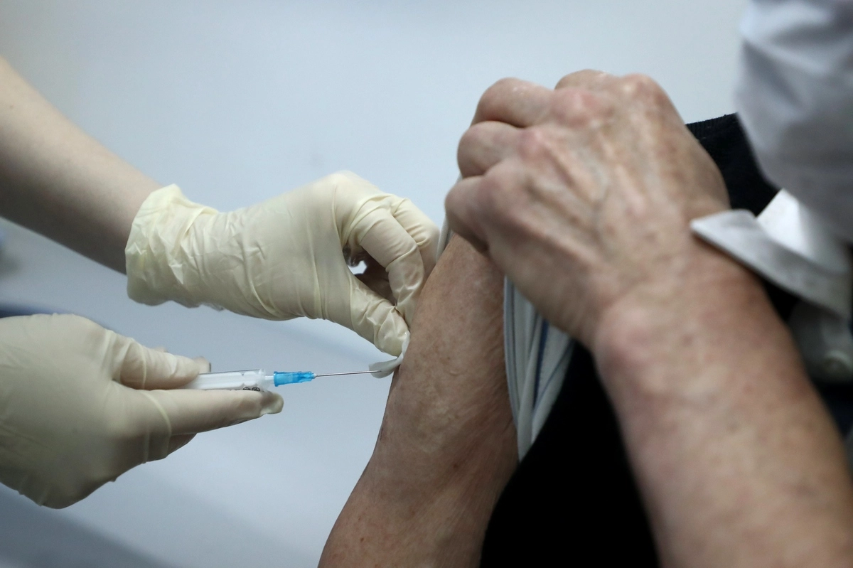 Вакцинация населения от COVID-19 в Подмосковье. © Антон Новодережкин/ТАСС
