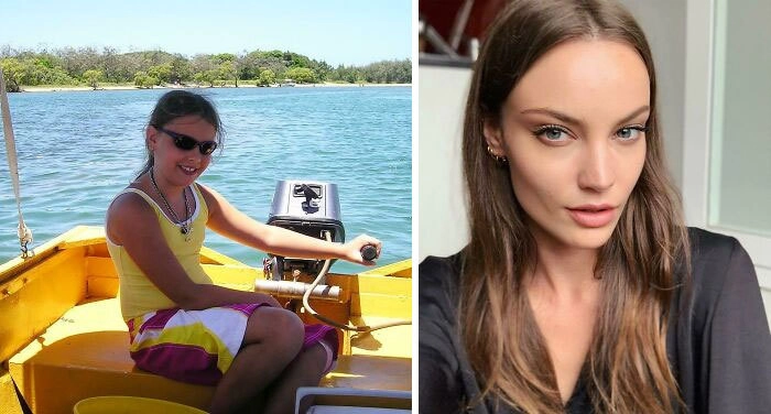 “12 и 26 лет. Хотя признаю, что и тогда я была довольно крутой”. “12 и 26 лет. Хотя признаю, что и тогда я была довольно крутой”.