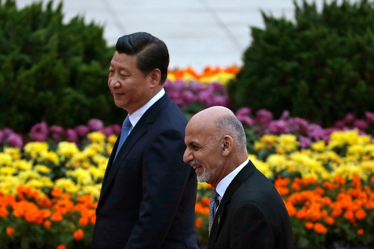 Президент Афганистана Ашраф Гани Ахмадзай прибыл с визитом в Китай (2014 г.)