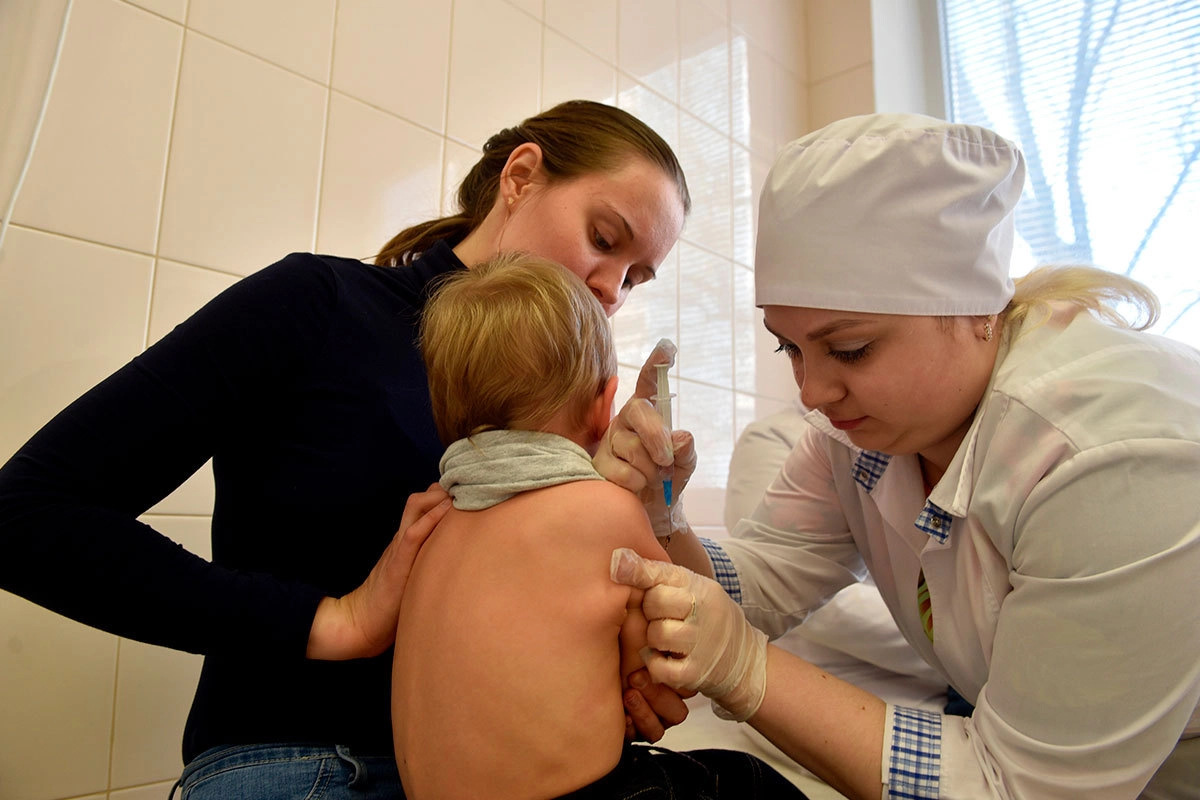 Вакцинация в детской поликлинике