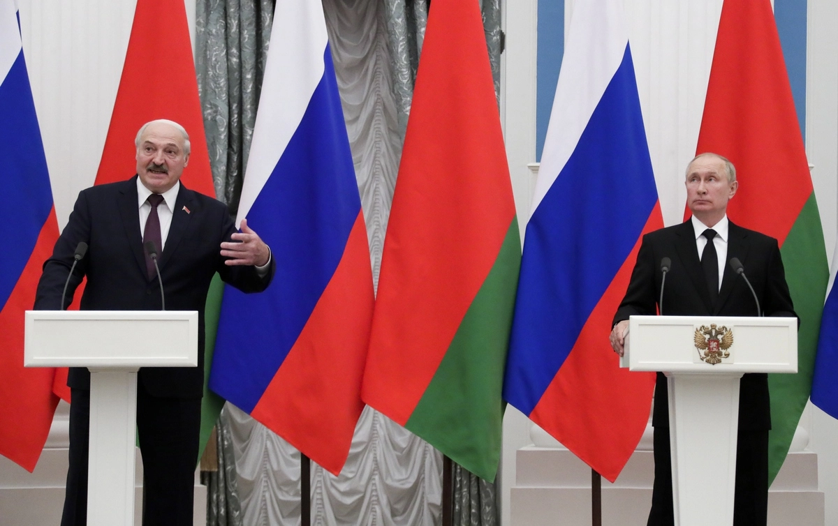 Встреча президентов России и Белоруссии в Москве © Михаил Метцель/ТАСС