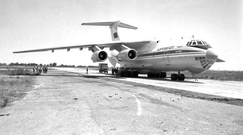 Транспортный самолёт Ил-76. 