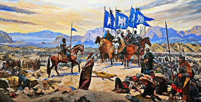 Победа Мелика Гази над крестоносцами. 